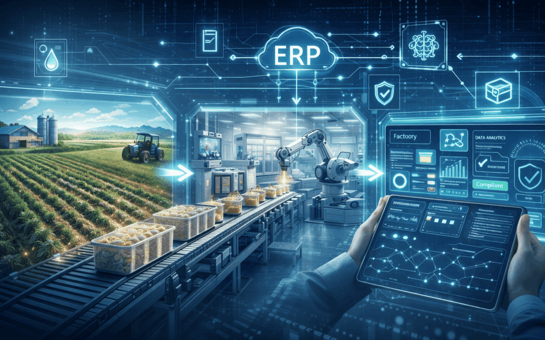 ERP for Food Manufacturers: Cutting Waste and Meeting Compliance