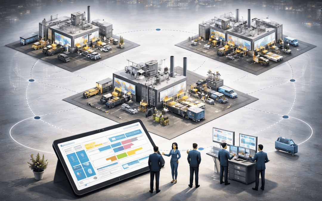 Multi-Site Production Planning for Process Manufacturers